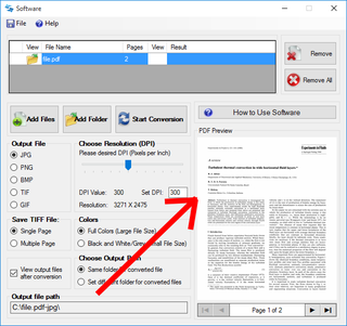 Illustration for article titled Tips on PDF to JPG
Conversion